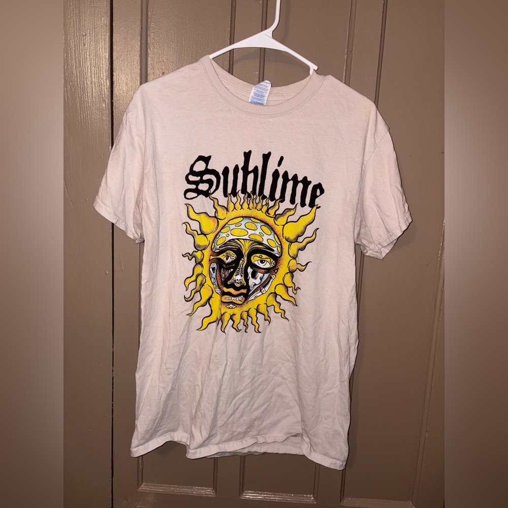 White/Cream Sublime Shirt Men’s Medium